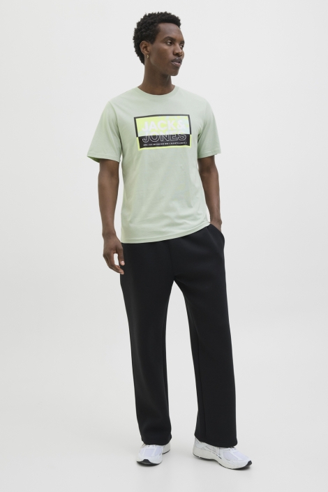 Jack & Jones jcologan summer print tee crew neck